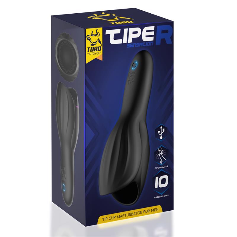MINOTHOR Tiper Tip Cup Masturbator for Men Silicone USB