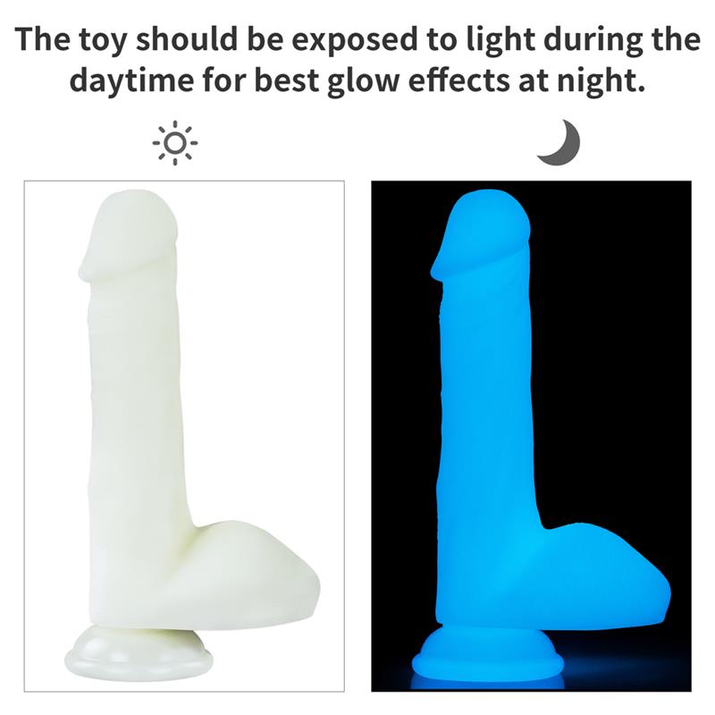 LOVETOY Dildo Lumino Play 8.0"