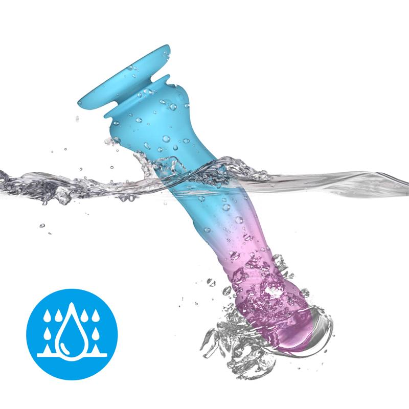 Dildo with Thrusting and Vibration with Suction Cup 19.2cm