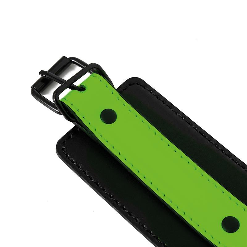 SHINING LINE Glow in the Dark Cuffs and Restraints Bed Set
