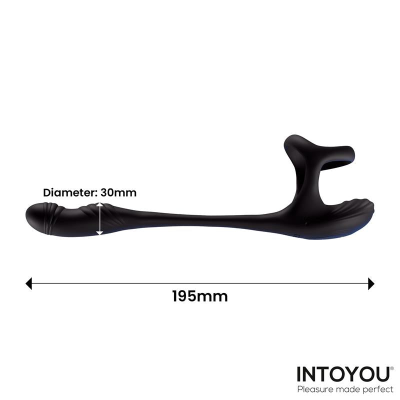 INTOYOU Kamber 360º Waving Vibrating Anal Plug and Cockring