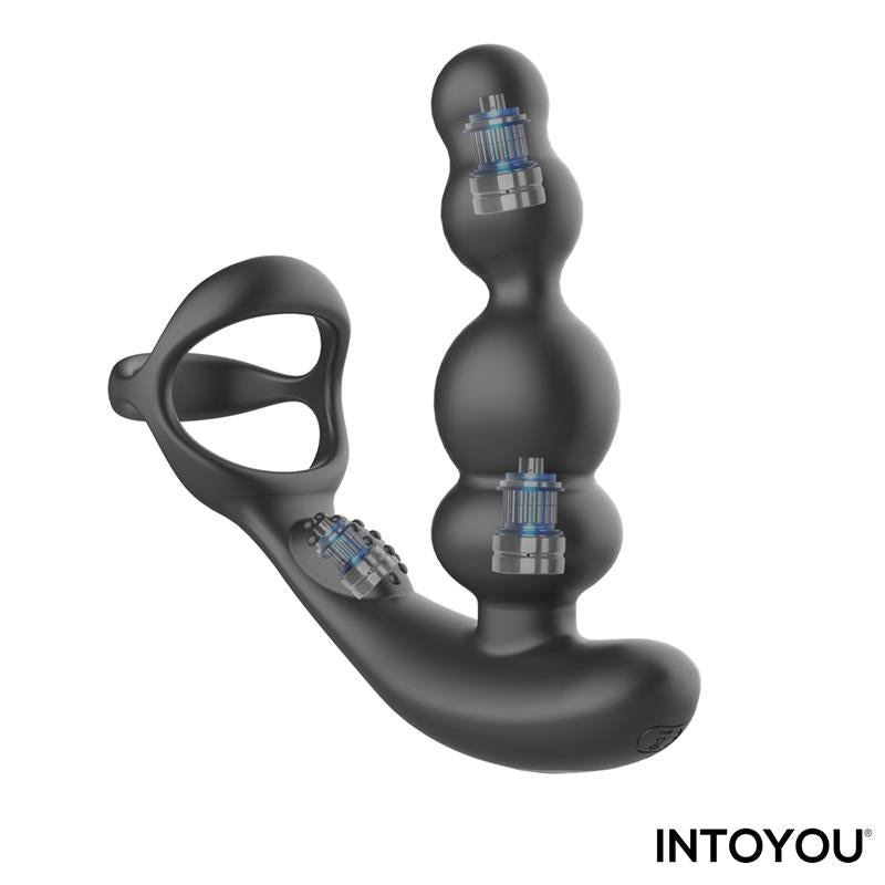 INTOYOU Klark Vibrating and Waving Butt Plug with Remote