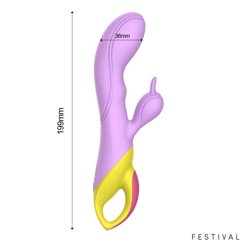 FESTIVAL Lilly Stimulator 10 Modes USB Magnetic