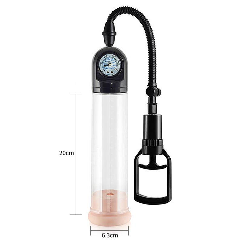 LOVETOY Penis Pump with Pressure Gauge Maximizer Worx VX2 Vagina