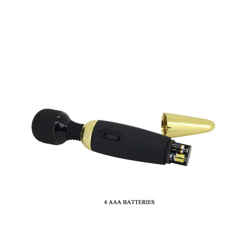 PRETTYLOVE Pretty Love Massager Power Wand Black and Gold
