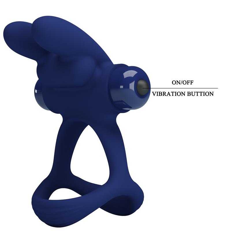PRETTYLOVE Vibrating Penis Ring