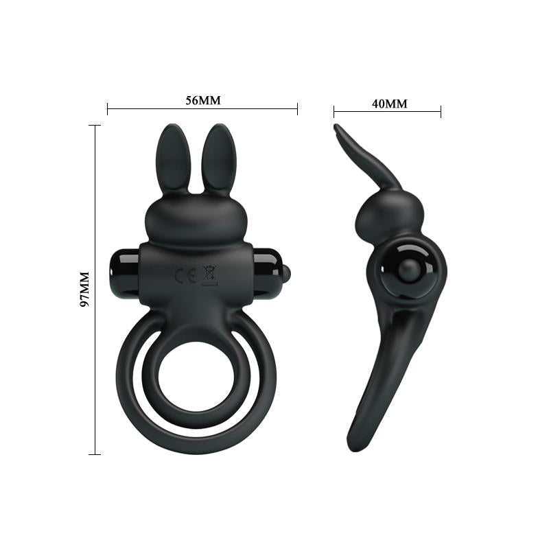 PRETTYLOVE Vibrating Ring Vibrant Penis Ring III