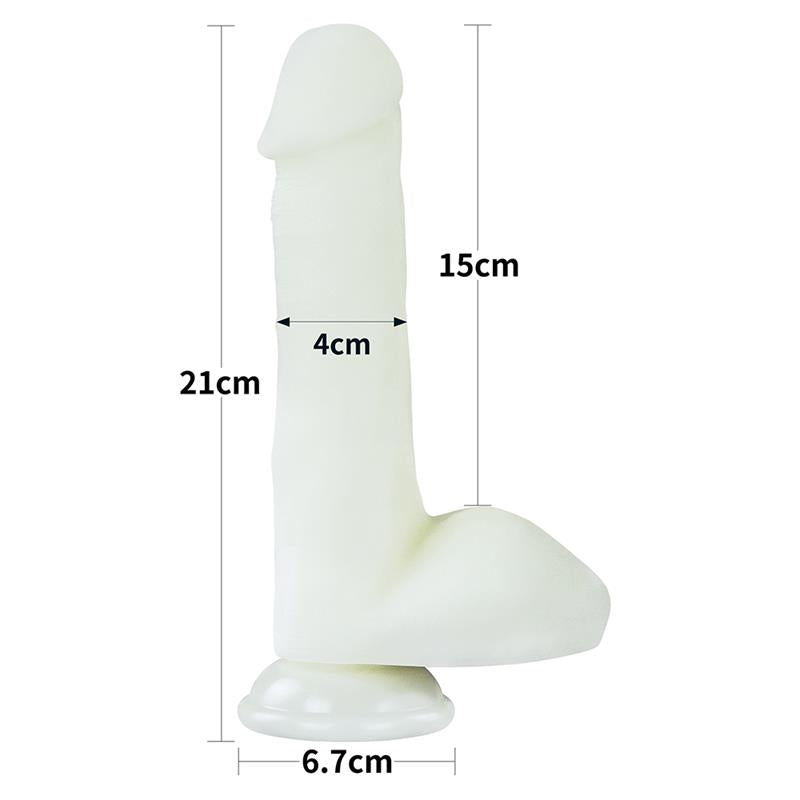 LOVETOY Dildo Lumino Play 8.0"