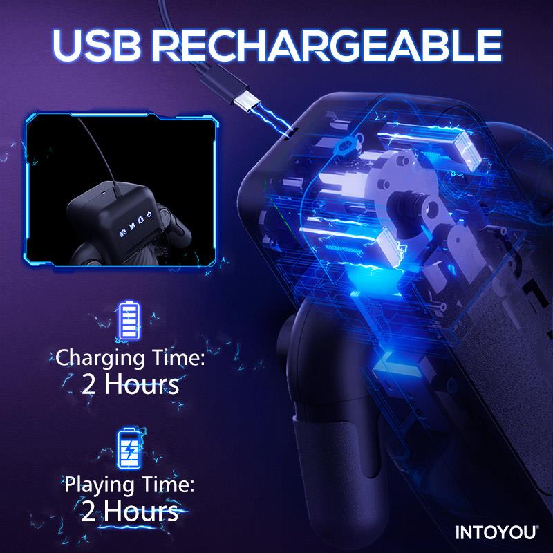 INTOYOU Elon Intelligent Masturbator with Up and Down Movement, Vibration, Heat and Phone Holder