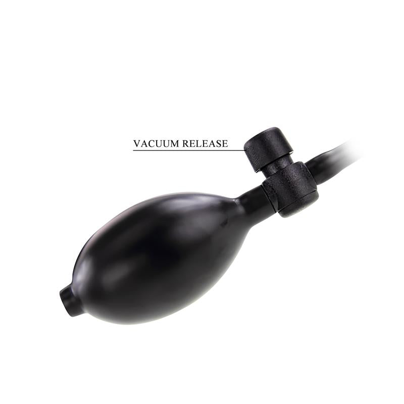 MR PLAY Inflatable Anal Plug with Internal Ball Weight