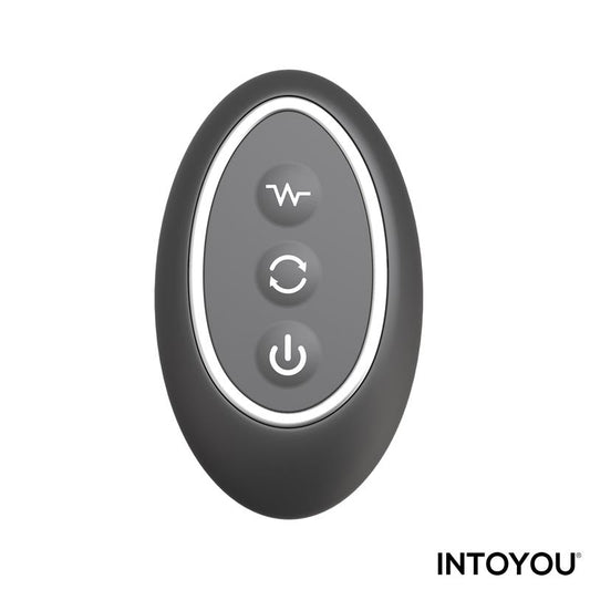 INTOYOU Klark Vibrating and Waving Butt Plug with Remote