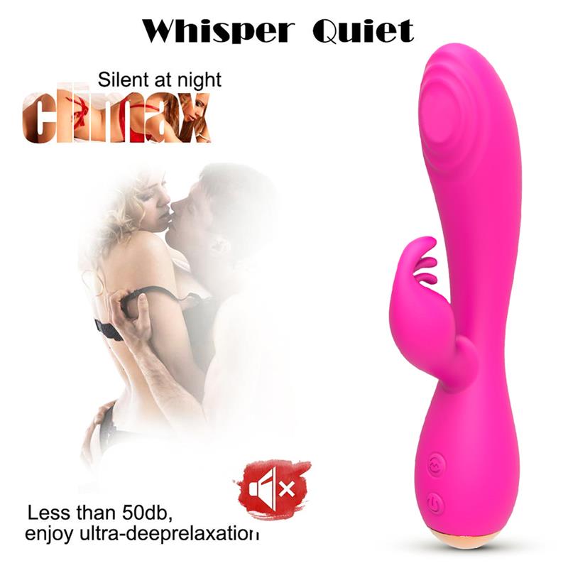 NALONE Magic Stick Rabbit Vibe with Pulsation Fuchsia