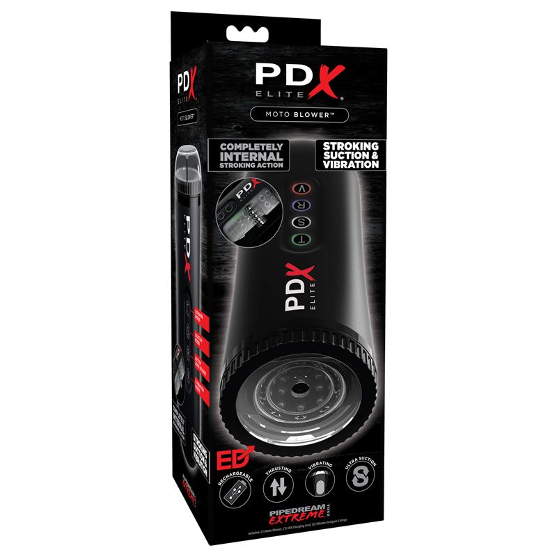 PDX ELITE Male Masturbator Moto Blower