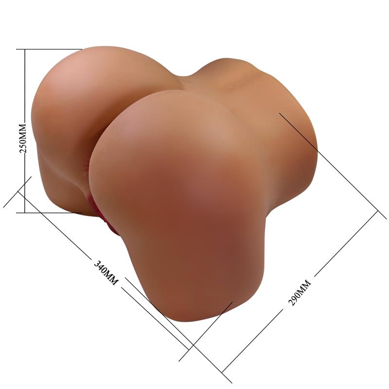CRAZY BULL Masturbator with Vibration, Suction Efect and Voice 11 kg