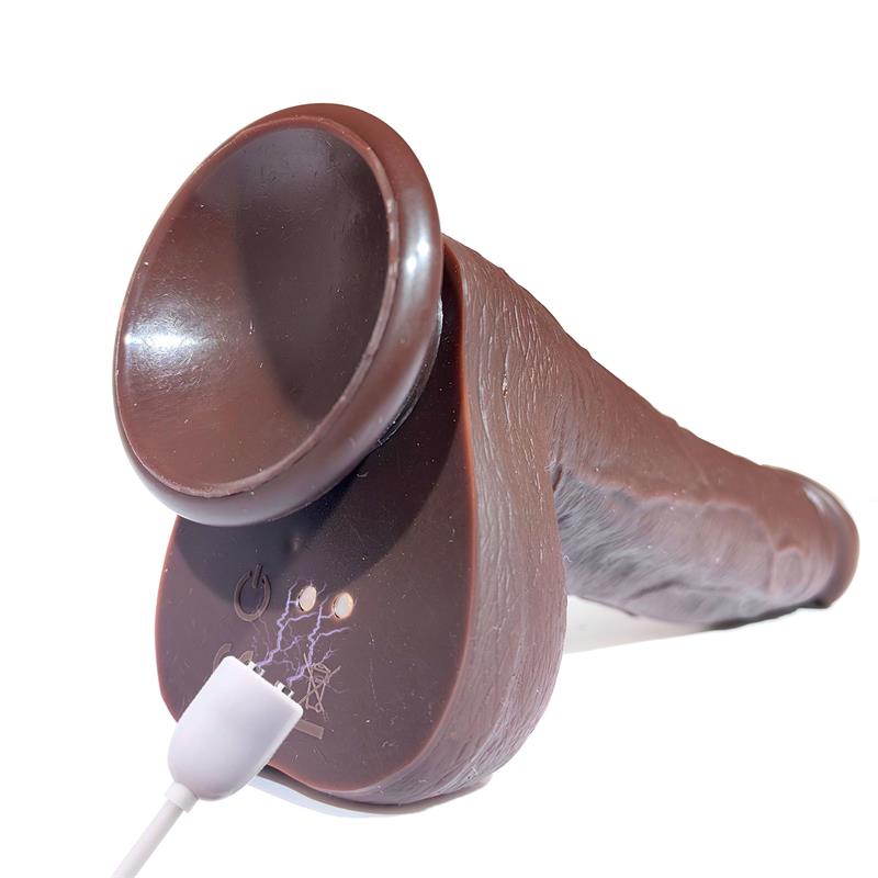 CENTAURO Severo Realistic Turbo Shaking Dildo Thrusting, 360º Rotation Remote Control Heat Effect