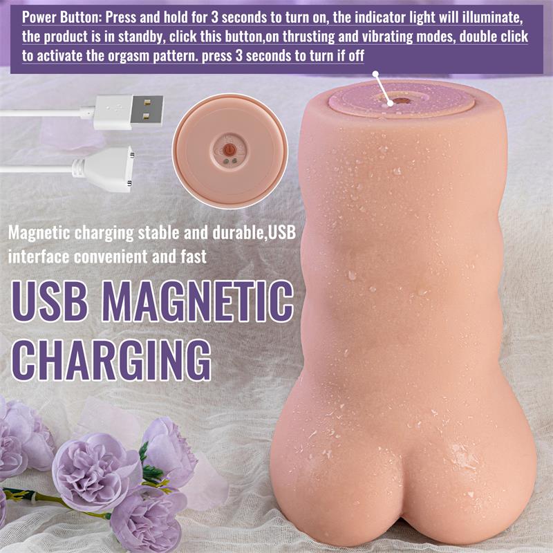 Vagina and Anus with Vibration, Thrusting and APP 1.54 kg