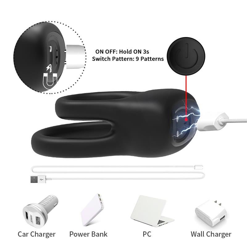 URBAN SKY Vibrating Penis Ring