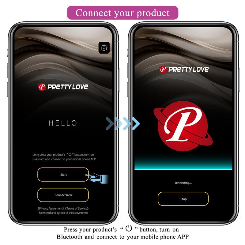 PRETTYLOVE Baird G-Spot Vibrator wih App
