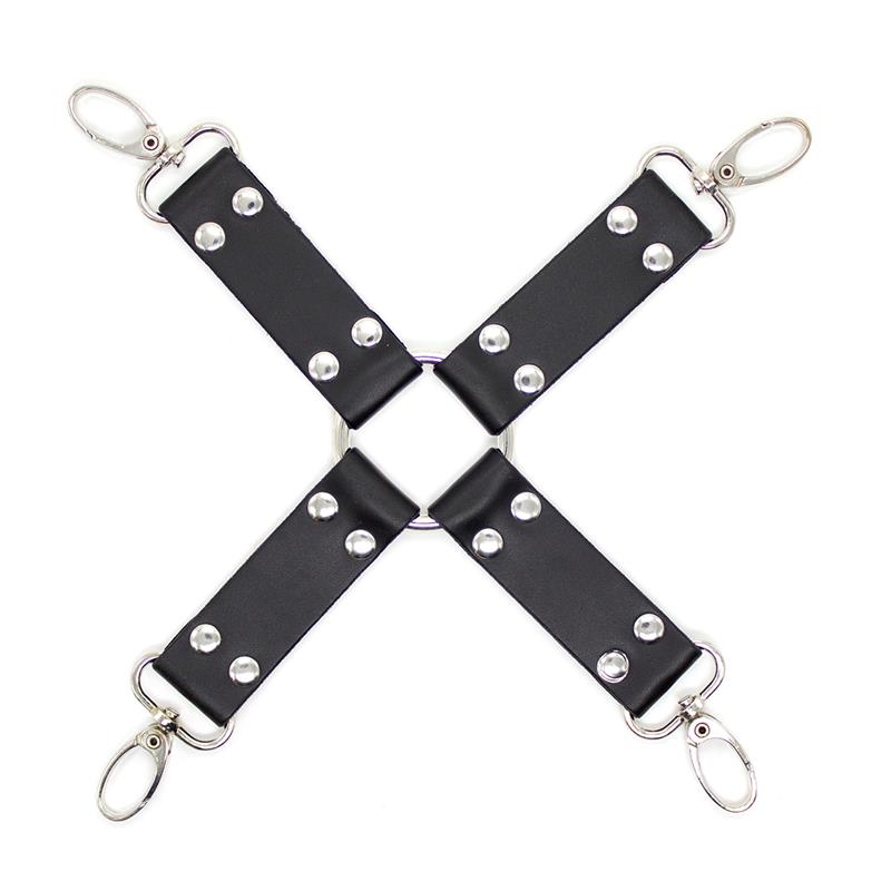 INTOYOU BDSM LINE Bondage Set 11 Pieces Black