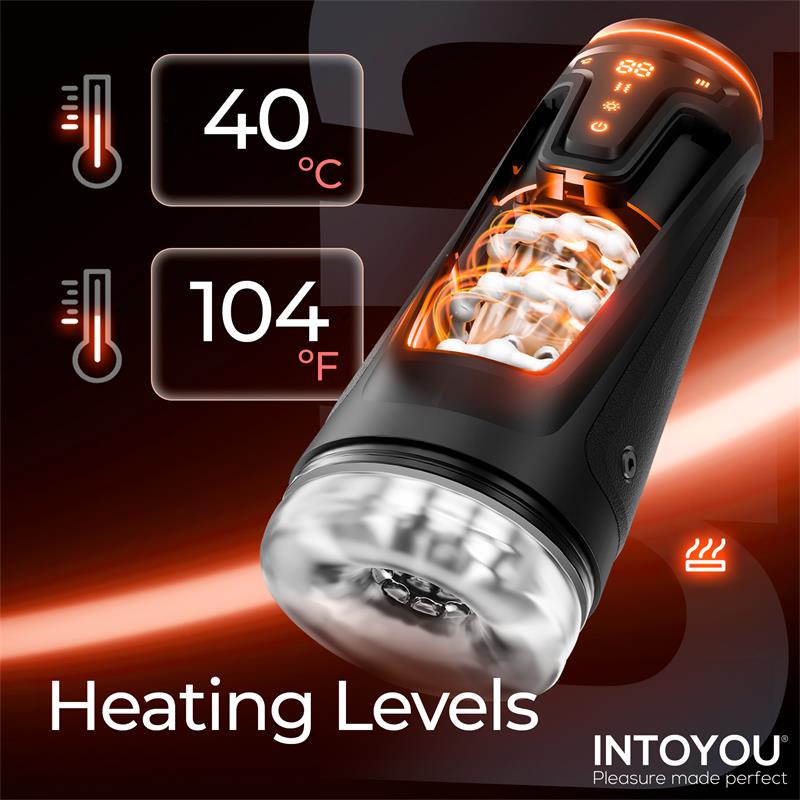INTOYOU Conor Male Masturbator with Thrusting, Vibration and Heat Function