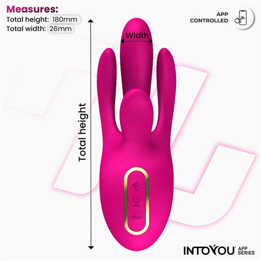 INTOYOU APP SERIES Derek Vibe with Finger Function 3 Motors and App