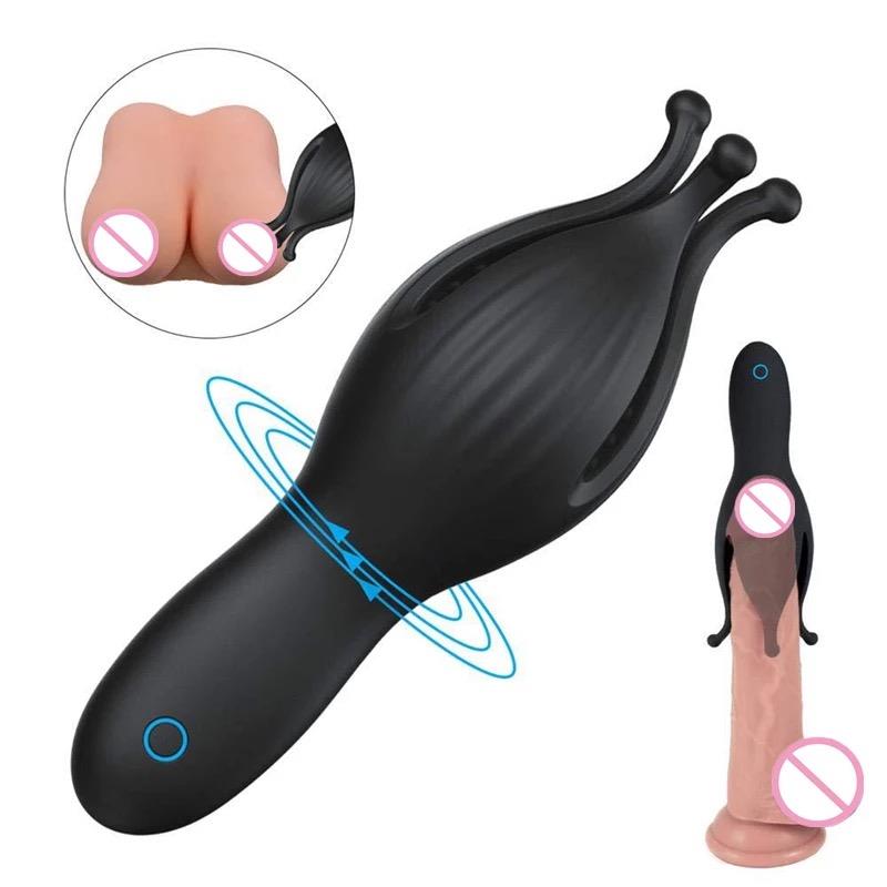 MINOTHOR Krone Tip Cup Masturbator for Men Silicone USB