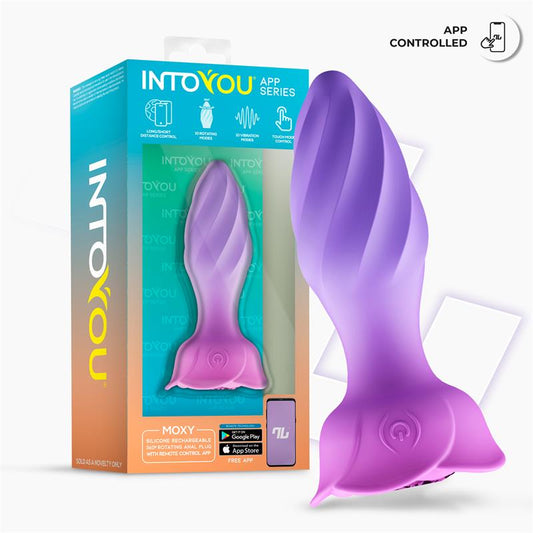 INTOYOU APP SERIES Moxy Butt Plug with Rotation 360º with App