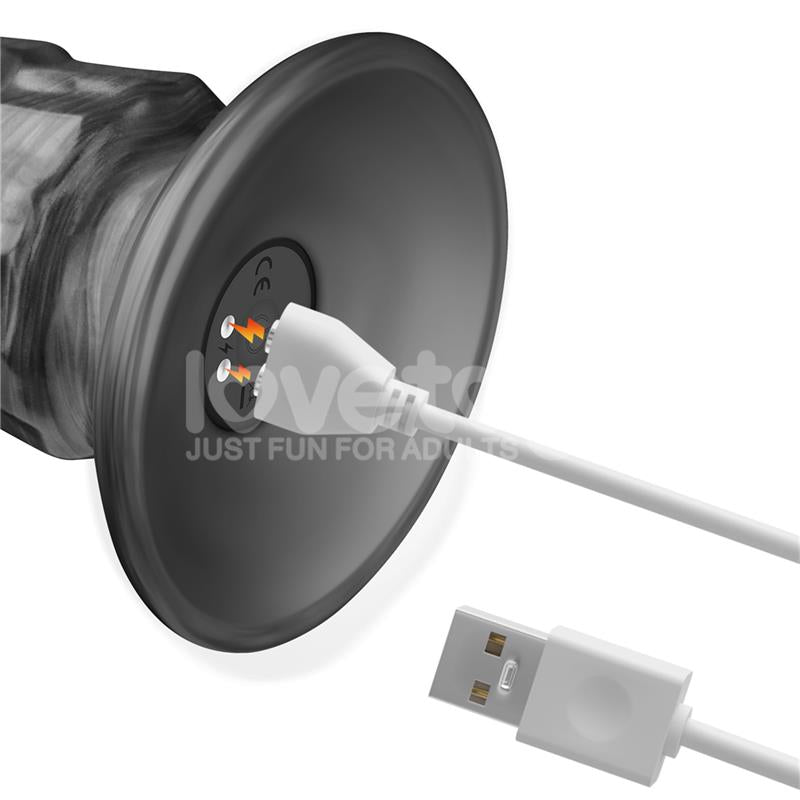 LOVETOY Vibrax Slider Anal Dildo with Vibration King Sized 14.5"